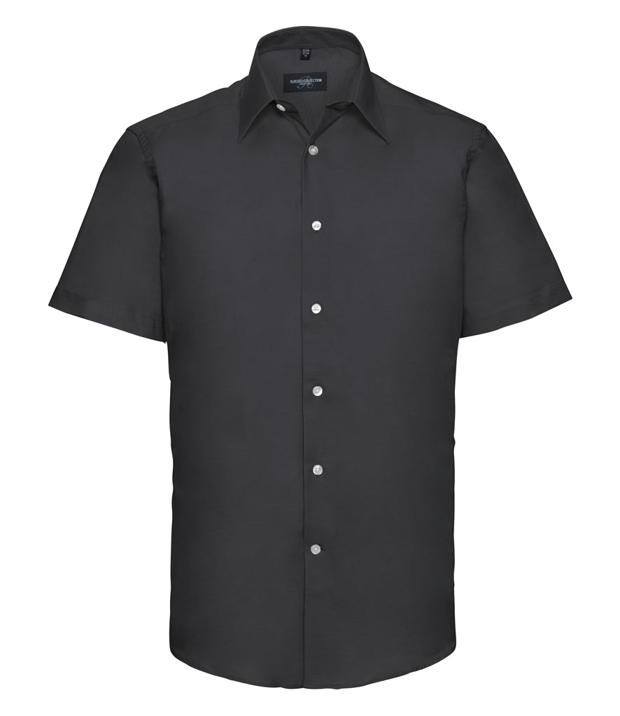 Russell Short Sleeve Shirt Tailored Oxford