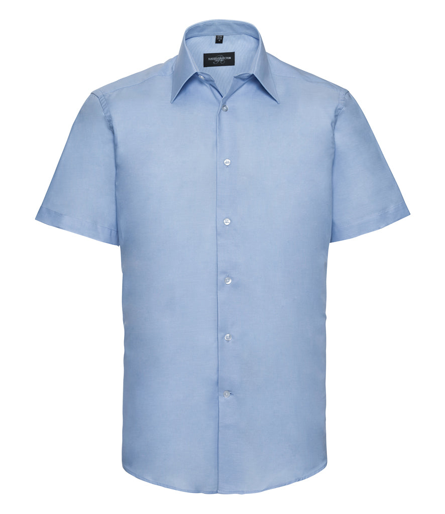 Russell Short Sleeve Shirt Tailored Oxford