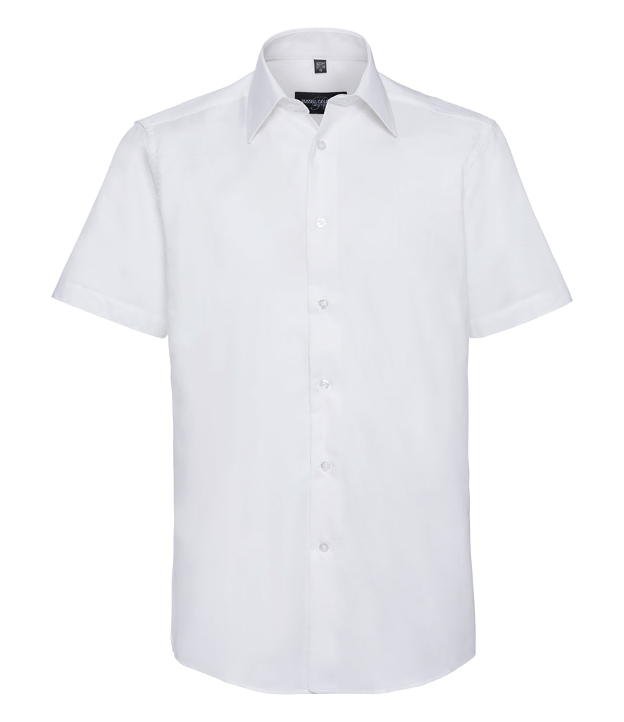 Russell Short Sleeve Shirt Tailored Oxford