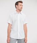 Russell Short Sleeve Shirt Tailored Oxford